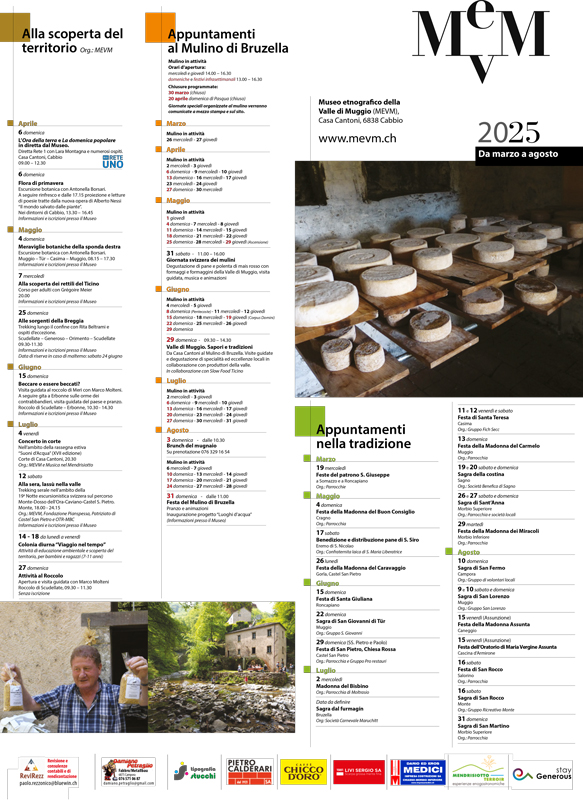 Calendario MEVM 2025